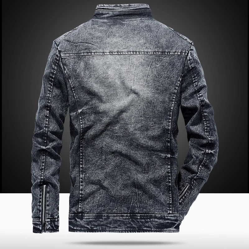 Herren Modische Denimjacke Drune