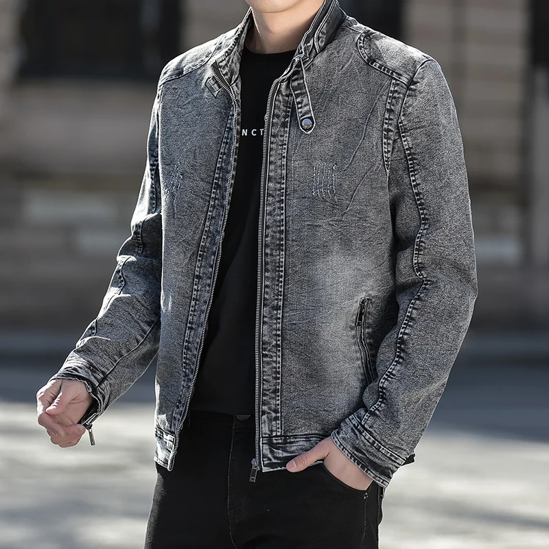 Herren Modische Denimjacke Drune 1788321728