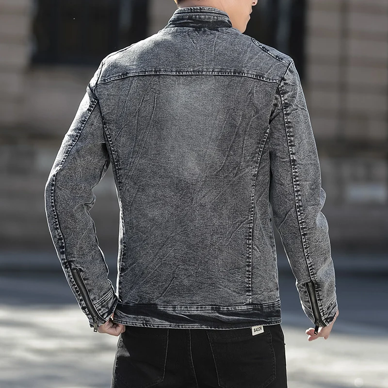 Herren Modische Denimjacke Drune 1788321728