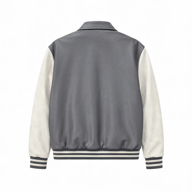 Herren Modische Bomberjacke mit Logo-Details Drune