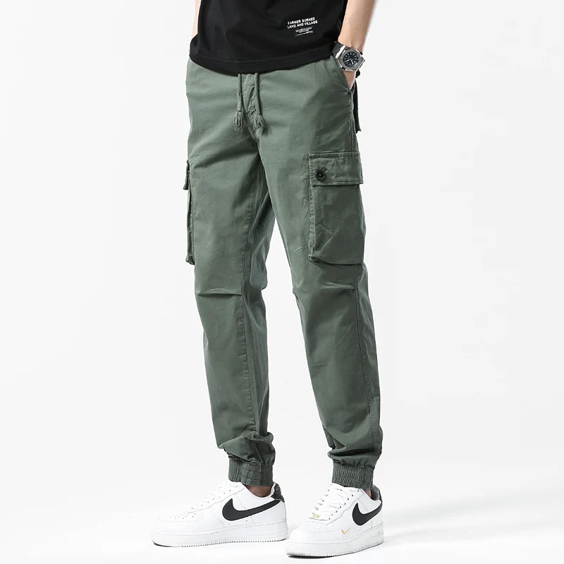Herren Urban-Utility Cargohose im Joggerstil mit raffiniertem Taschenkonzept Drune