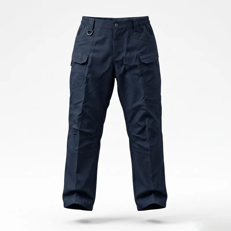 Herren Trekking‑Cargohose mit Knieverstärkung, multifunktionalen Taschen und geradem Schnitt Drune