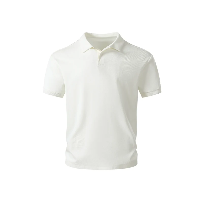 Herren Thermoregulierendes Piqué-Poloshirt mit feiner Struktur und Kurzarm Drune