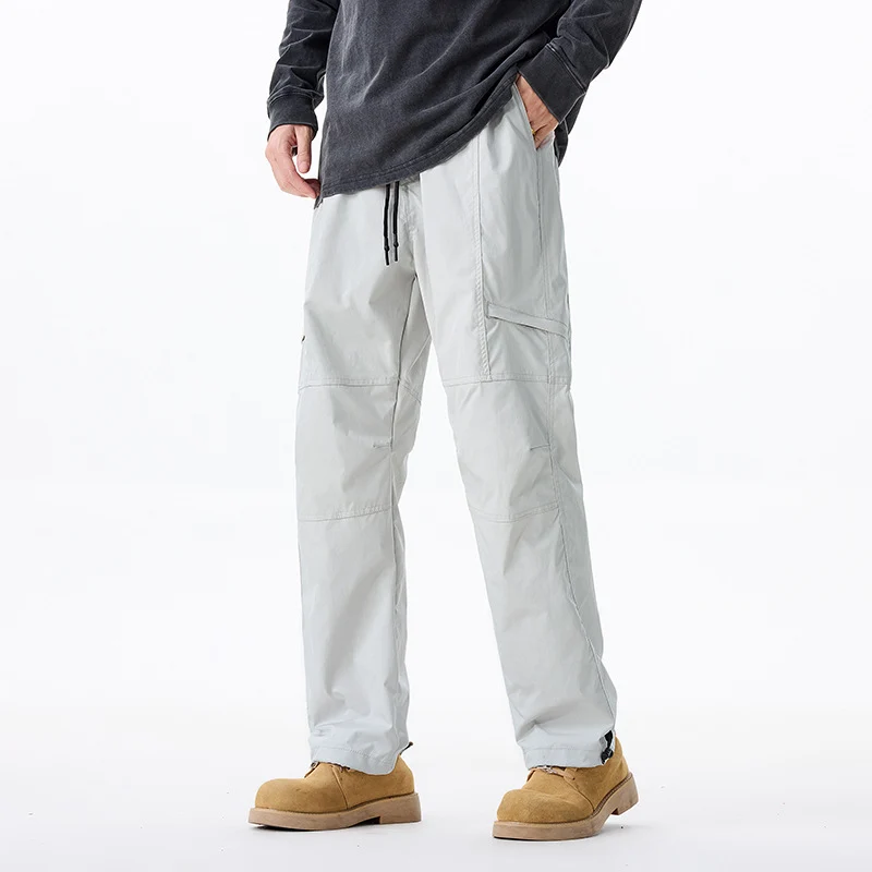 Herren Technische Utility-Cargohose mit verstärkten Kniepaneelen und verstellbarem Saum Drune