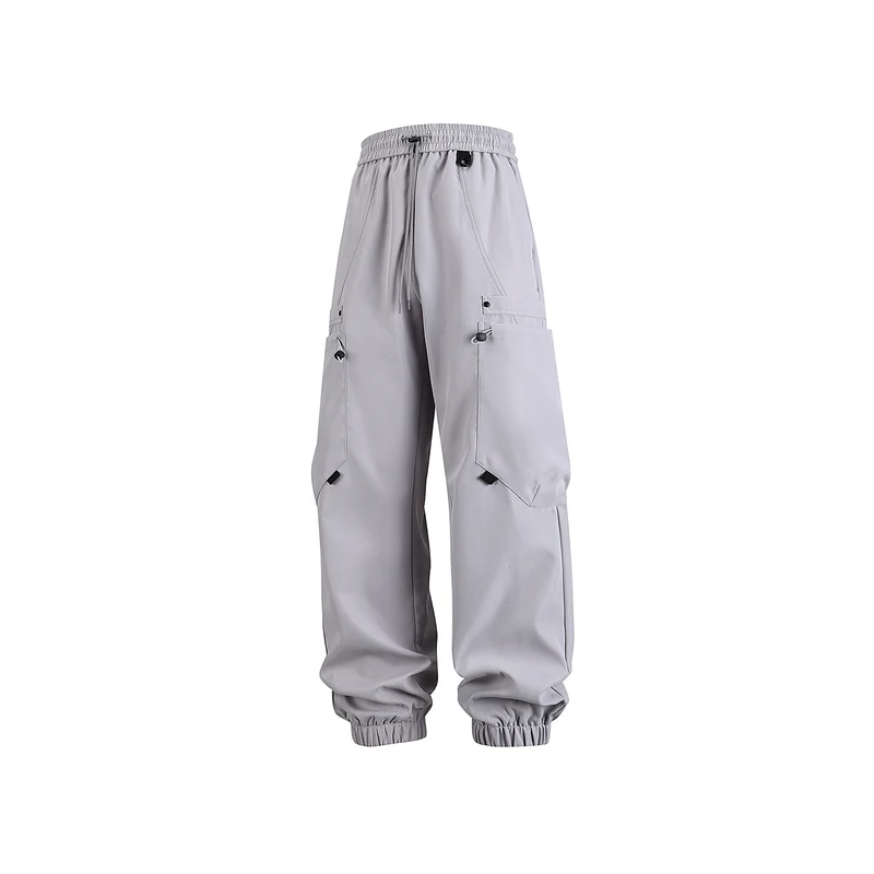 Herren Technische Cargo-Jogginghose mit elastischem Tunnelzugbund und multifunktionalen Klapptaschen Drune